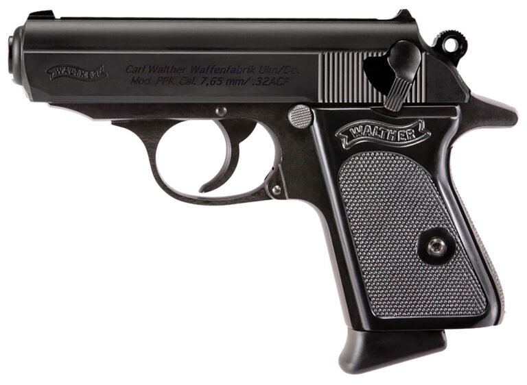 PPK/S 32 ACP SEMI-AUTO HANDGUN PPK/S 32 ACP 3.3'' BBL (2)7 ROUND MAGS BLACK
