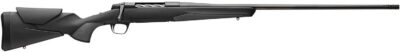 Browning 036003246 X-Bolt 2 Hunter Full Size 300 WSM 3+1 23″ Matte Black Threaded Sporter Barrel, Matte Black Drilled & Tapped Steel Receiver, Black Adjustable Vari-Tech w/Grip Module Synthetic Stock