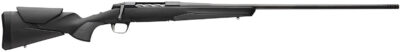 Browning 036003298 X-Bolt 2 Hunter Full Size 7mm PRC 3+1 24″ Matte Black Threaded Sporter Barrel, Matte Black Drilled & Tapped Steel Receiver, Black Adjustable Vari-Tech w/Grip Module Synthetic Stock
