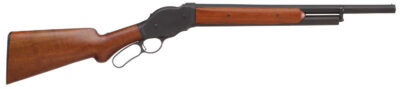 Cimarron CA188720 1887 Terminator 12 Gauge Lever 2.75″ 20″ Blued Steel Barrel & Receiver, Fixed Wood Stock