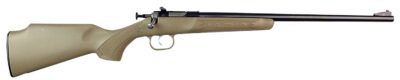 Crickett KSA235 My First Rifle  22 S/L/LR Single Shot 16.10″ Blued Barrel & Receiver, Desert Tan Synthetic Fixed Stock