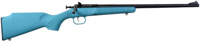 Crickett KSA302 My First Rifle  22 S/L/LR Single Shot 16.10″ Blued Barrel & Receiver, Blue Synthetic Fixed Stock