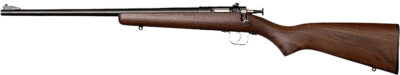 Crickett KSA2238LH My First Rifle Gen2 22 S/L/LR Single Shot 16.10″ Stainless Steel Barrel & Receiver, American Walnut Fixed Stock, EZ Loader, Left Hand