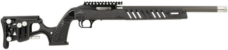 Magnum Research SSL22G Magnum Lite SwitchBolt 22 LR 10+1 16.50" Black Tensioned w/Threaded Muzzle Barrel, Black Receiver w/Picatinny Rail, Black Luth-AR MCA-22 Stock