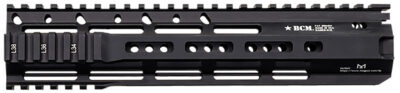 BCM RAIDERM10556BL RAIDER-M13 Rail  Black Anodized 10.00″ M-LOK Free-Floating Style Made of Aluminum for AR-Platform
