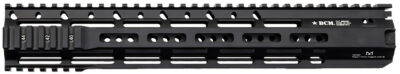 BCM RAIDERM13556BLK RAIDER-M13 Rail  Black Anodized 13.00″ M-LOK Free-Floating Style Made of Aluminum for AR-Platform