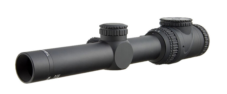 ACCUPOINT? 1-6X24MM SFP ILLUMINATED RIFLE SCOPE ACCUPOINT 1-6X24MM SFP ILLUMINATED RED TRIANGLE POST BLACK