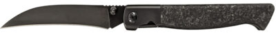 Cold Steel CSFL39SHB Spectre Hawksbill 3.80″ Folding Talon Point Plain Black Matte PVD CPM 20V SS Blade, Forged Carbon Fiber Handle
