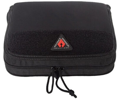 Advance Warrior Solutions SPC10 Single Pistol Case  10″ Long Black Durable Soft Fabric Compatible w/ Most Standard Sized Pistols
