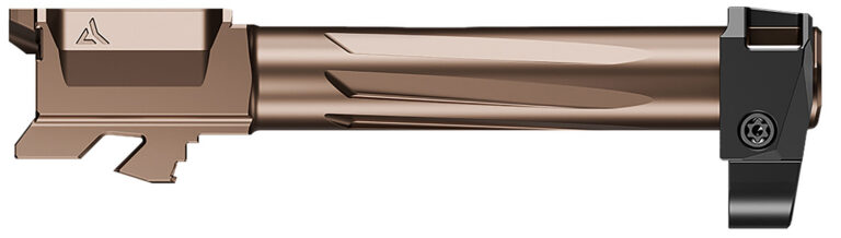 AFTERBURNER™ & RAMJET™ INTRA-LOK COMBO FOR GLOCK 19 RAMJET BARREL W/ AFTERBURNER MICRO COMP FOR G19 GEN 3 BRONZE