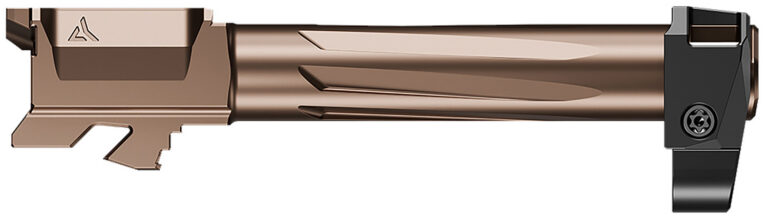 AFTERBURNER™ & RAMJET™ INTRA-LOK COMBO FOR GLOCK 19 RAMJET BARREL W/ AFTERBURNER MICRO COMP FOR G19 GEN 4 BRONZE