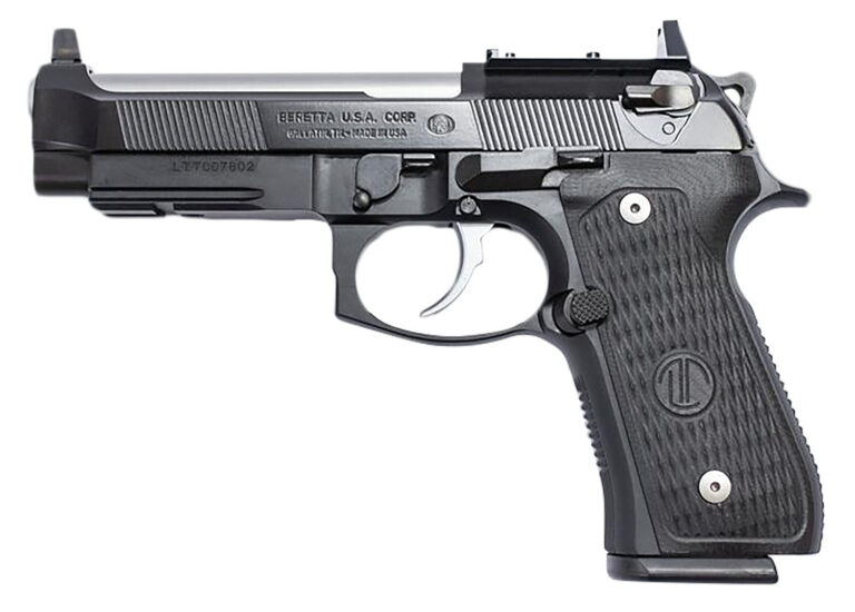 Langdon Tactical Tech LTT92TTJRR9mm Luger 5.40" Barrel, Black Serrated Optic Ready/Serrated Slide, VZ G10 Grips