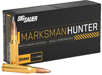 SIG SAUER MARKSMAN HUNTER GAMEKING 300WIN MAG 165G 20RD BX 200RD CASE