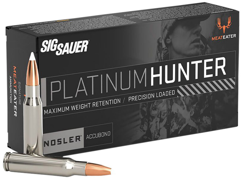 Sig Sauer E7RMPH16020 Platinum Hunter 7mmRem 160gr 20 Per Box/10 Case