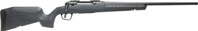 Savage Arms 32122 Axis 2 Compact 7mm-08 Rem 4+1 20″ Matte Black Heavy Sporter Barrel, Matte Black Drilled & Tapped Carbon Steel Receiver, Fixed Matte Gray Synthetic Stock, Right Hand