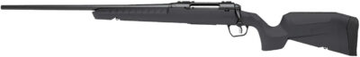 Savage Arms 32147 Axis 2 Compact 350 Legend 4+1 20″ Matte Black Heavy Sporter Barrel, Matte Black Drilled & Tapped Carbon Steel Receiver, Fixed Matte Gray Synthetic Stock, Left Hand
