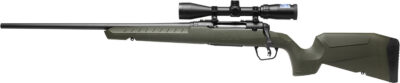 Savage Arms 32188 Axis 2 XP Combo Full Size 350 Legend 4+1 18″ Black Sporter Barrel, Black Carbon Steel Receiver Drilled & Tapped, OD Green Fixed Synthetic Stock, Weaver 3-9x40mm Scope, Left Hand