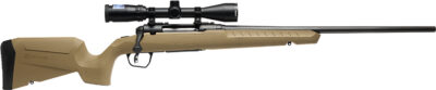 SAVAGE ARMS AXIS 2 XP FDE COMPACT 6.5 CREEDMOOR 20IN 4RD FDE BUSHNELL BANNER 3-9X40 32224