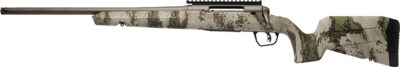 Savage Arms 32314 Axis 2 Pro Compact 400 Legend 4+1 20″ Gun Metal Bronze Cerakote Heavy Threaded Barrel & Picatinny Rail Carbon Steel Receiver, Fixed Woodland Camo Synthetic Stock, Left Hand
