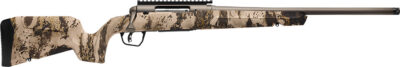 Savage Arms 32342 Axis 2 Pro Compact 350 Legend 4+1 18″ Gun Metal Bronze Cerakote Heavy Sporter Threaded Barrel & Picatinny Rail Carbon Steel Receiver, Fixed Western Camo Synthetic Stock, Right Hand