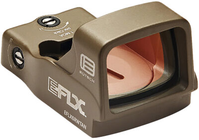 Eotech EFLX3RWTAN EFLX Mini Reflex Sight  Tan 1 x 3 MOA Red Dot