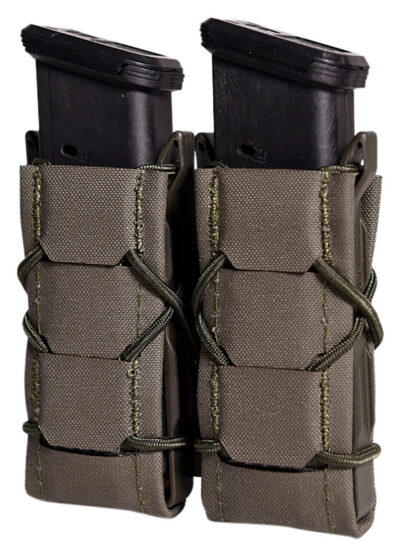 High Speed Gear 24PT02OD TACO Gen 2 Double OD Green Nylon Laminate MOLLE Mount Pistol