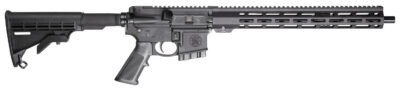 Smith & Wesson 13953 M&P15 Sport III 223 Rem/5.56 NATO 10+1 16″ Black Armornite Heavy Barrel, Black Picatinny Rail Aluminum Receiver, Fixed Black Synthetic Stock, Black Polymer Grip