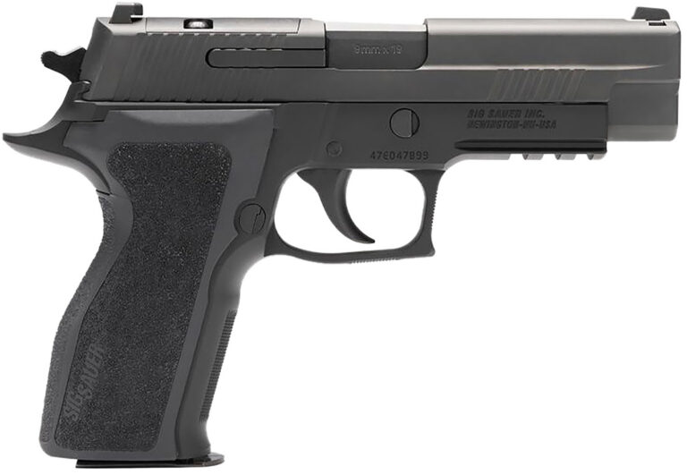 P226 ELITE 9MM LUGER SEMI-AUTO HANDGUN P226 ELITE 9MM LUGER 4.4'' BBL (2)15RD MAGS BLACK