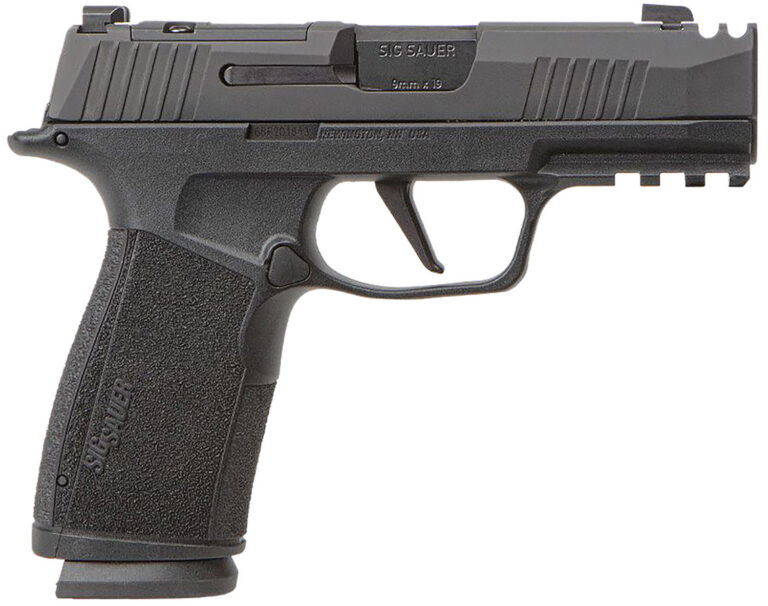 P365 XMACRO COMP 9MM LUGER SEMI-AUTO HANDGUN P365 XMACRO COMP 9MM 3.1'' BBL (2)10RD NS BLK