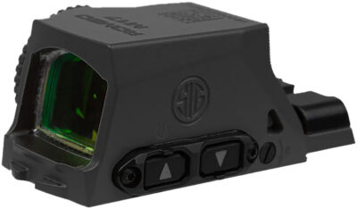 Sig Sauer Electro-Optics SORM1710 Romeo-M17 Enclosed Black 1 x 24 mm 2 MOA Red Dot/32 MOA Circle Multi Reticle