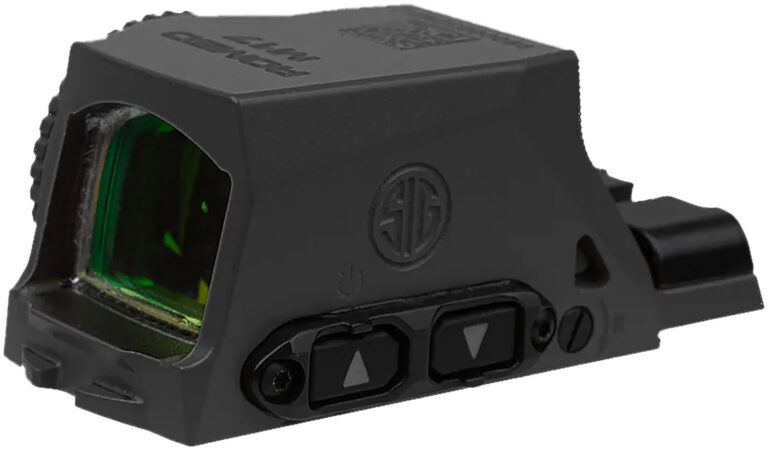 Sig Sauer Electro-Optics SORM1710 Romeo-M17 Enclosed Black 1 x 24 mm 2 MOA Red Dot/32 MOA Circle Multi Reticle