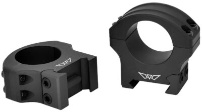 Warne 8501M HyperLite  Matte Black MagnaFusion Alloy 1″ Tube Medium Maxima/Weaver/Picatinny