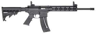 SMITH & WESSON M&P15-22 SPORT BUNDLE 22LR 16.5″ 1-25RD W/ HWRD LEIGHT EAR BUDS