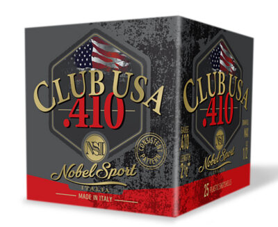 NSI .410 gauge 2 1/2″ 1/2 Oz. #6 Shot 1240 fps 25/rds