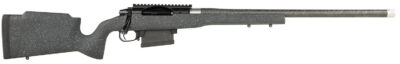 Proof Research 137932 Elevation MTR 2.0 300 PRC 22″ Carbon Fiber Match Grade Threaded Barrel, Black Cerakote Steel Receiver w/Picatinny Rail, Black Granite Fixed Proof Carbon Fiber Stock, Right Hand