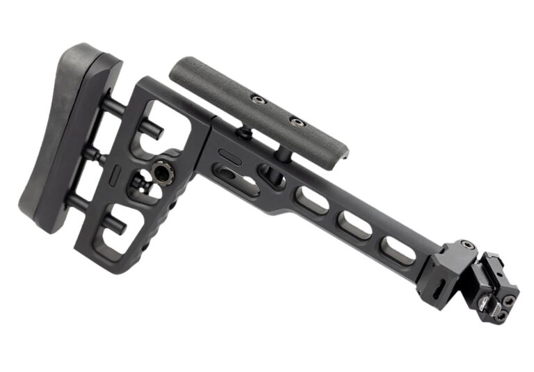 Samson 040614101 S.A.S Black Anodized Folding Picatinny Adapter