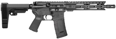 DIAMONDBACK DB15 300BLK 10″  9″ M-LOK RAIL BLK SBA3 BRACE�30RD MAG