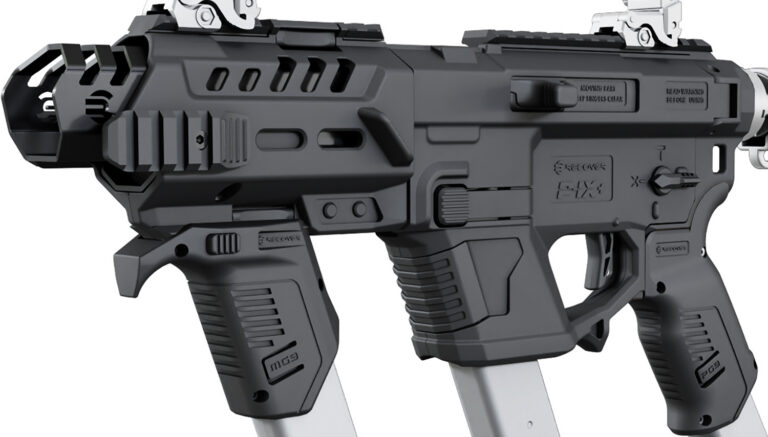 Recover Tactical PIXPMG01 P-IX+MG PG9 SR20 Metal Front Guard Black