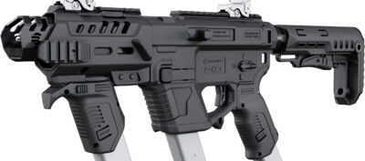 Recover Tactical PIXPMGST01 P-IX+MG  PG9 SR20 Metal Front Guard Black