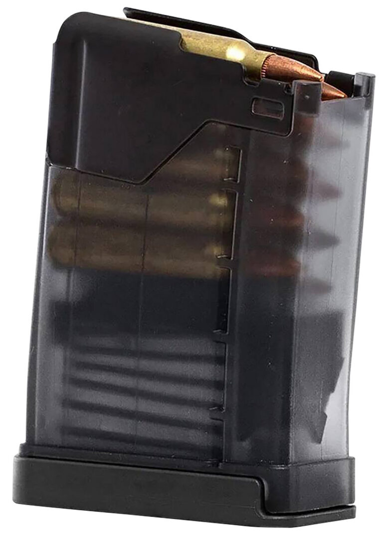 L5AWM GEN 2 5.56x45 NATO RIFLE MAGAZINE L5AWM GEN2 5.56X45 NATO 10RD MAGAZINE SMOKE