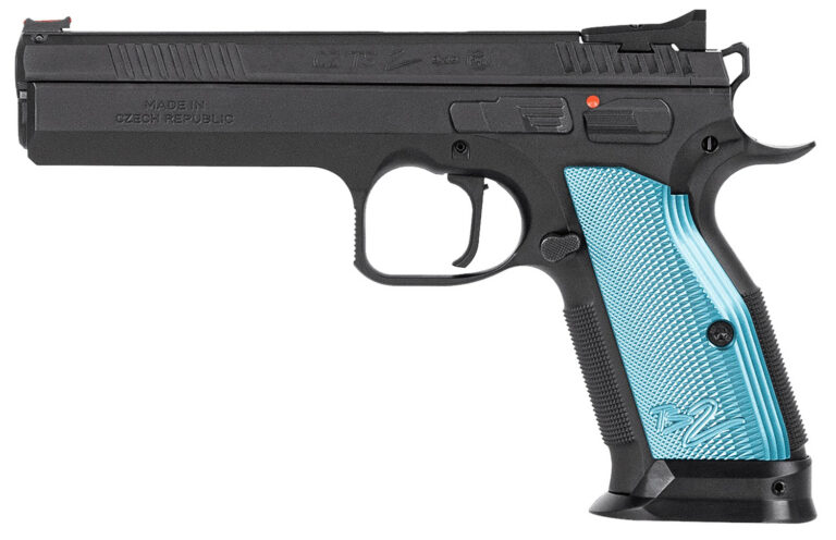 TS2 9MM LUGER SEMI-AUTO HANDGUN TS2 9MM LUGER 5.28'' BBL (1)10 ROUND MAG BLUE