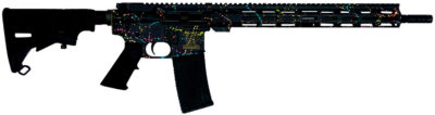 Great Lakes Firearms GL15223BLK GL15  223 Wylde 30+1 16″ 4150 Nitride 15.25″ M-LOK Handguard Mil-spec Polymer Grip