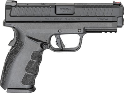 Springfield Armory XDDG9101BOSPLC XD Mod3 OSP 9mm Luger 10+1 4″ Black Melonite Steel Barrel, Black Melonite Steel Optic Ready/Serrated Slide, Black Polymer Frame w/Picatinny Rail, One Mag