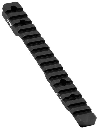 Mdt Sporting Goods Inc 102357BLK 20 MOA Picatinny Scope Base  Black Anodized Aluminum 11″ Long Fits Howa 1500 Long Action