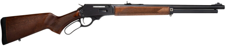 Rossi 950444161 R95 444 Marlin 5+1 16.50" Black Oxide Alloy Steel Barrel, Black Oxide Alloy Steel Receiver, Fixed Hardwood Stock