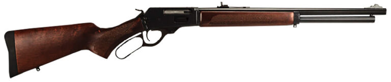 Rossi 95360B201 R95 360 Buckhammer 5+1 20" Black Oxide Alloy Steel Barrel, Black Oxide Alloy Steel Receiver, Fixed Hardwood Stock
