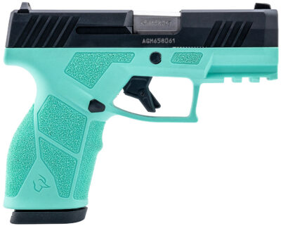 TAURUS GX2 9MM 3.38″ CYAN/BLACK 2-13RD MAGS