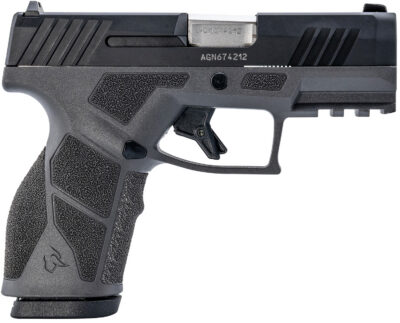 Taurus 1-GX2931G GX2  9mm Luger 13+1 3.37″ Matte Stainless Steel Barrel, Matte Black Serrated Stainless Steel Slide, Gray Polymer Frame w/Picatinny Rail, Polymer Grip