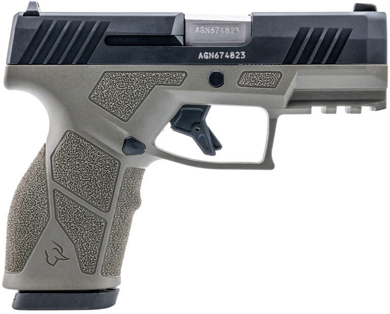 Taurus 1-GX2931O-10 GX2 9mm Luger 10+1 3.37" Matte Stainless Steel Barrel, Matte Black Serrated Stainless Steel Slide, OD Green Polymer Frame w/Picatinny Rail, Polymer Grip