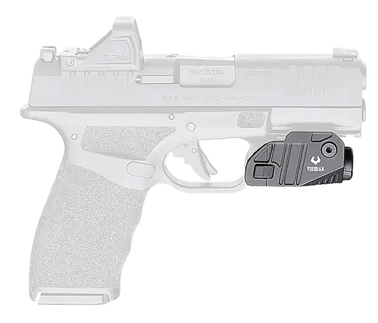 Viridian 9300048 CTL Custom for Springfield Hellcat Pro Black Anodized 525 Lumens White LED